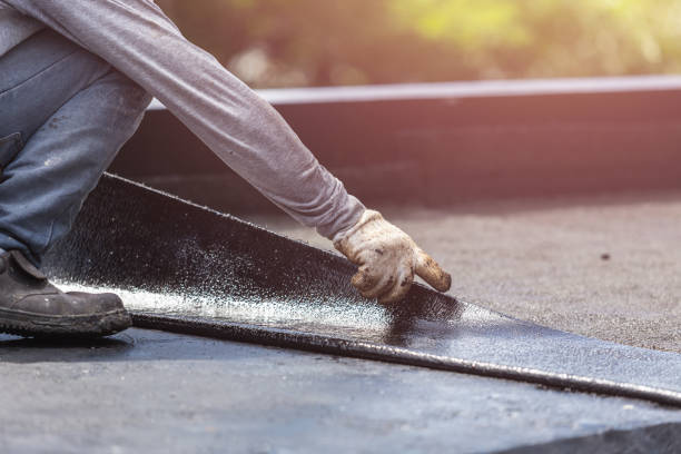 Professional Crawl Space Encapsulation technician working in Knoxville, IL